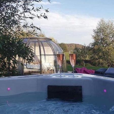 Les Nuits Insolites De La Mothe - Hebergement En Bulle Ou Tiny House Avec Spa Privatif Outremecourt Zewnętrze zdjęcie