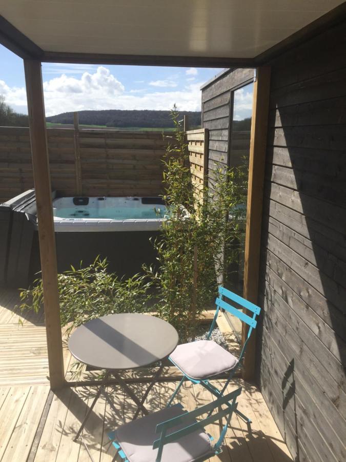 Les Nuits Insolites De La Mothe - Hebergement En Bulle Ou Tiny House Avec Spa Privatif Outremecourt Zewnętrze zdjęcie